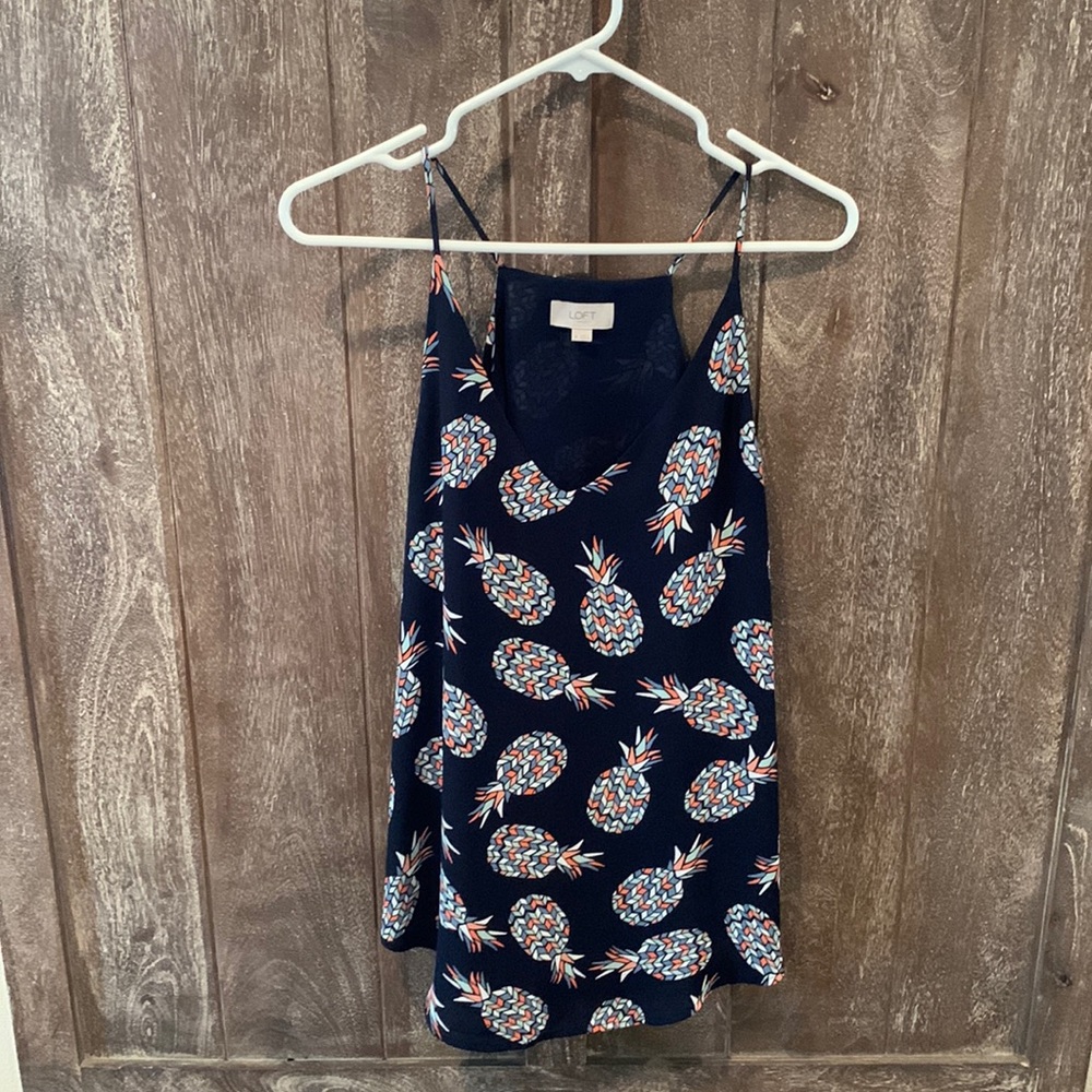 Medium Loft Outlet Pineapple Blouse - image 1
